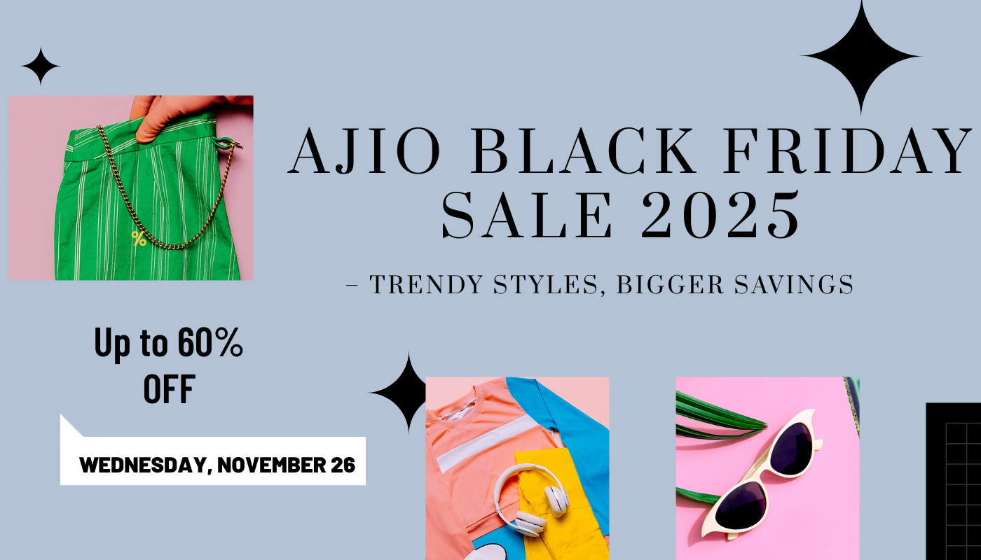 ajio black friday sale 2025